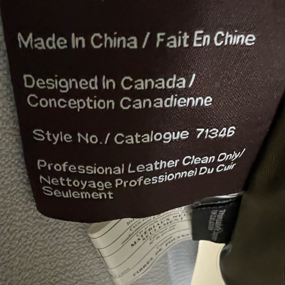 DANIER Chocolate Brown Leather Jacket Size S - Picture 6 of 8